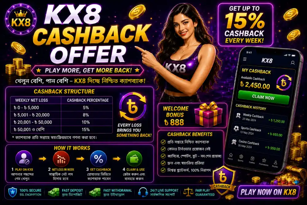 KX8 Cashback Offer