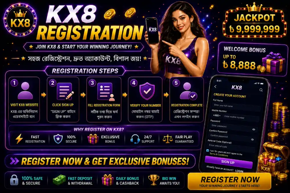 KX8 Registration